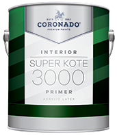 Harrison Paint Supply Super Kote 3000 Primer is an easy-to-apply primer optimized for high productivity jobs. Super Kote 3000 is ideal for use in rental properties. This high-hiding, fast-drying primer provides a strong foundation for interior drywall and cured plaster and can be topcoated with latex or oil-based paint.boom